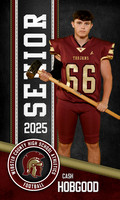 C.Hobgood Football Banner