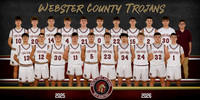 WCHS Boys BB Team Banner