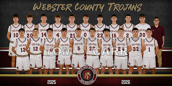 WCHS Boys BB Team Banner