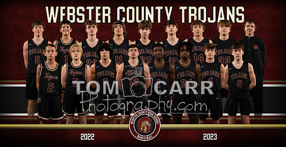 WCHS Boys Basketball Banner 2022-23