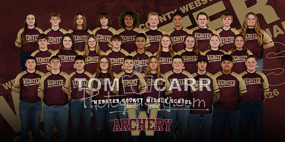 WCMS Archery Team Banner 2026
