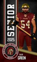 C.Green Football Banner