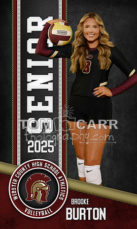 B.Burton Volleyball Banner