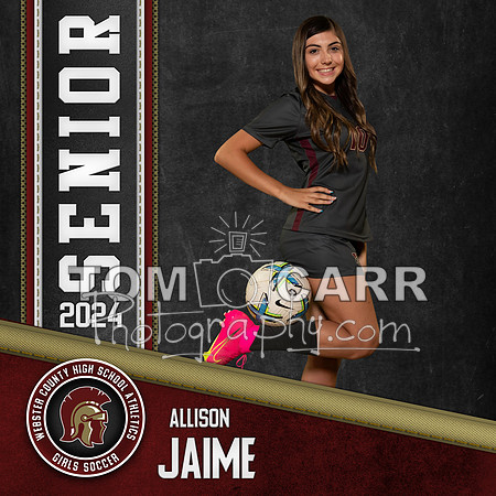 A.Jaime Girls Soccer Banner