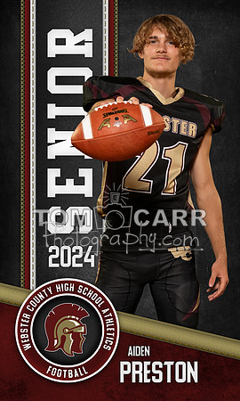 A.Preston Football Banner
