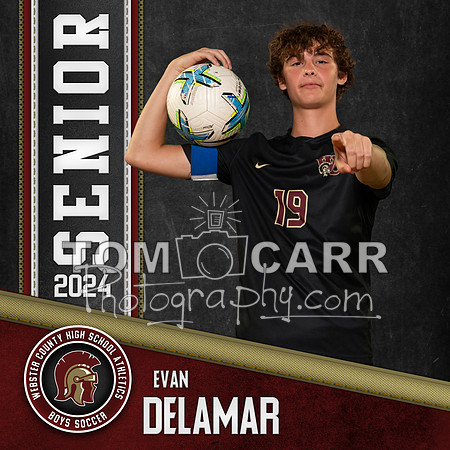 E.DeLamar Boys Soccer Banner