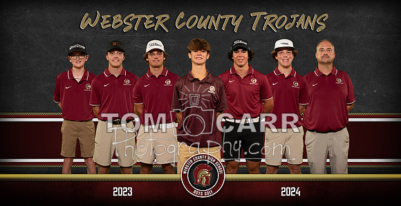 WCHS Boys Golf Banner 2023-24
