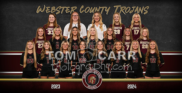 WCHS Volleyball Banner 2023-24