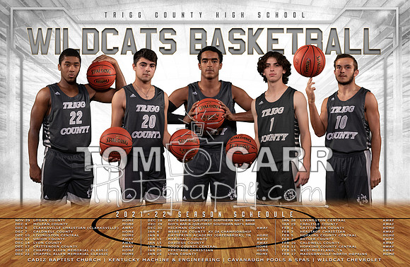 TCHS BB 17x11 Schedule 2021-22