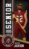 B.Jackson Football Banner