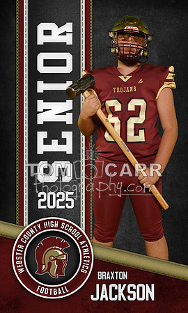 B.Jackson Football Banner
