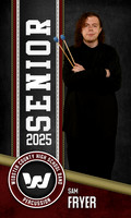 S.Fryer Band Banner