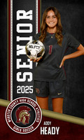 A.Heady Girls Soccer Banner