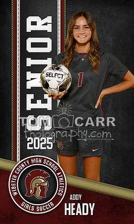 A.Heady Girls Soccer Banner