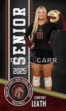 C.Leath Volleyball Banner