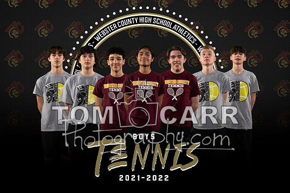 _WCHS Boys Tennis Team 2021-22