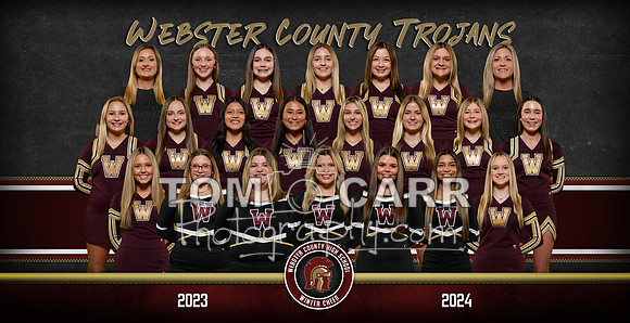 WCHS Winter Cheer Banner 2023-24