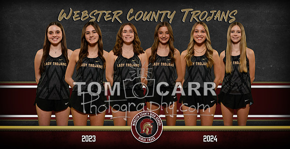 WCHS Girls Track Banner 2023-24