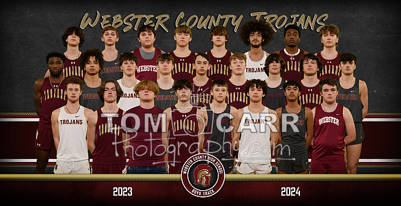 WCHS Boys Track Banner 2023-24