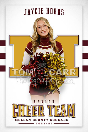 J.Hobbs Cheer Banner