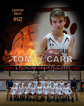 Carter MCMS Boys Basketball 8x10