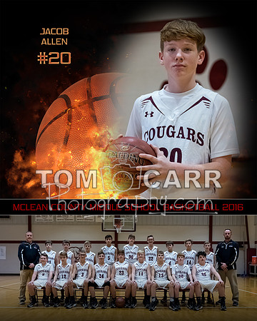 Jacob MCMS Boys Basketball 8x10
