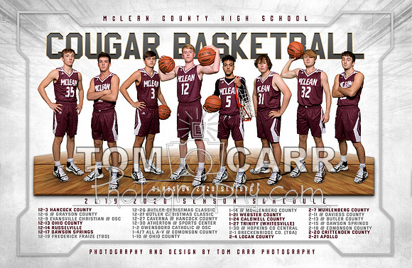 MCHSBB Schedule Poster