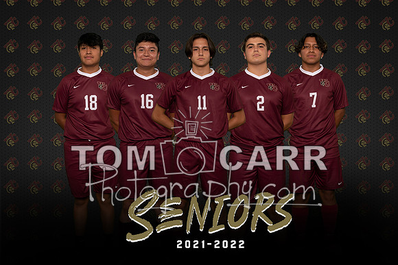 _WCHS Boys Soccer Seniors 2021-22