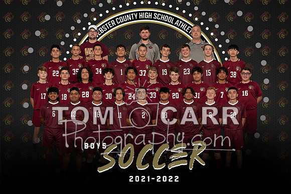 _WCHS Boys Soccer Team 2021-22