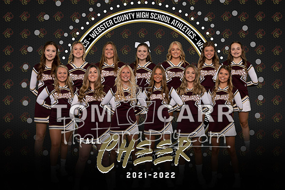 _WCHS Fall Cheer Team 2021-22