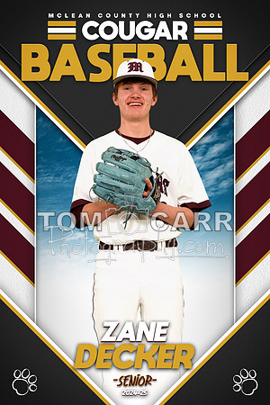 Z.Decker Baseball Banner