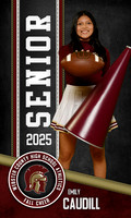E.Caudill Fall Cheer Banner