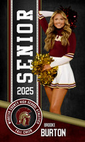 B.Burton Fall Cheer Banner