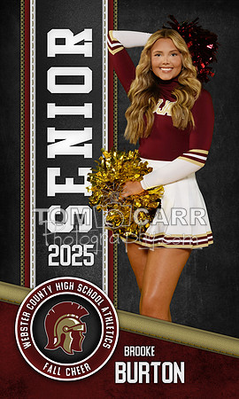 B.Burton Fall Cheer Banner
