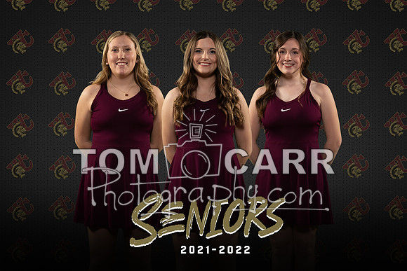 _WCHS Girls Tennis Seniors 2021-22