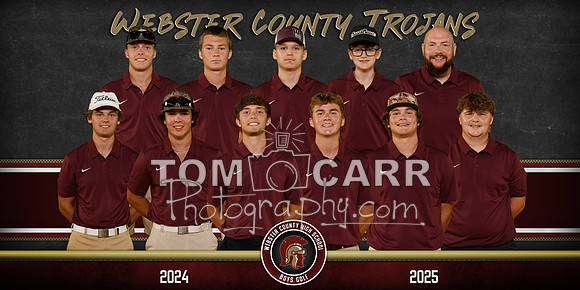WCHS Boys Golf Team Banner 2025