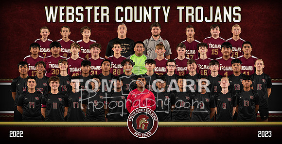 WCHS Boys Soccer Banner 2022-23