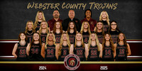 WCHS Girls Basketball Team Banner 2025