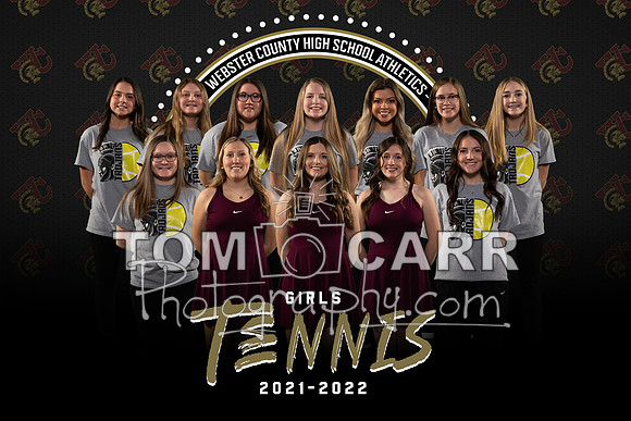 _WCHS Girls Tennis Team 2021-22