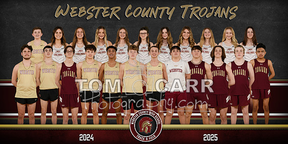 WCHS Track Team Banner 2025