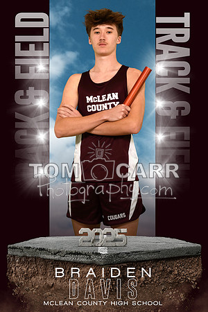 B.Davis Track Banner