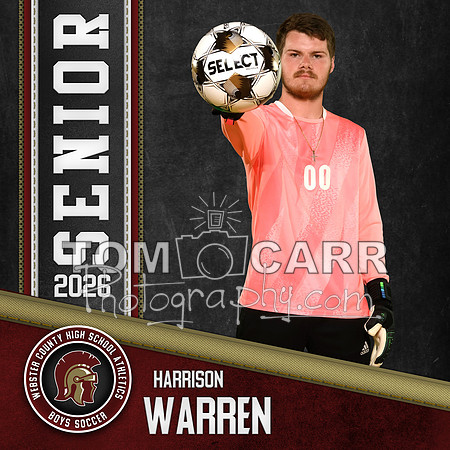 Warren Boys Soccer Bnr