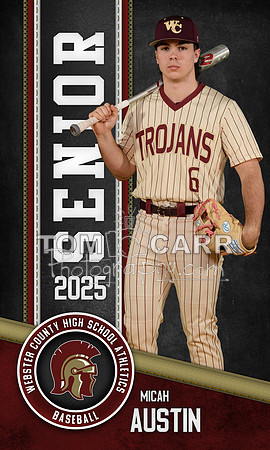 M.Austin Baseball Banner