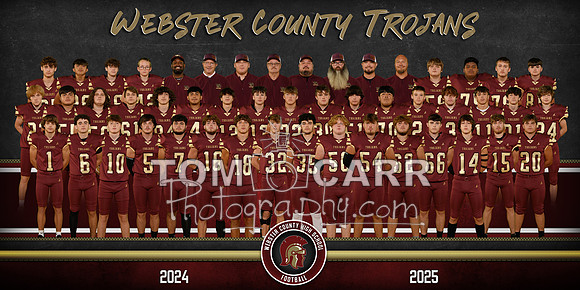 WCHS Football Team Banner 2025