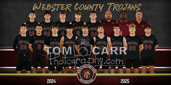 WCHS Boys Basketball Team Banner 2025